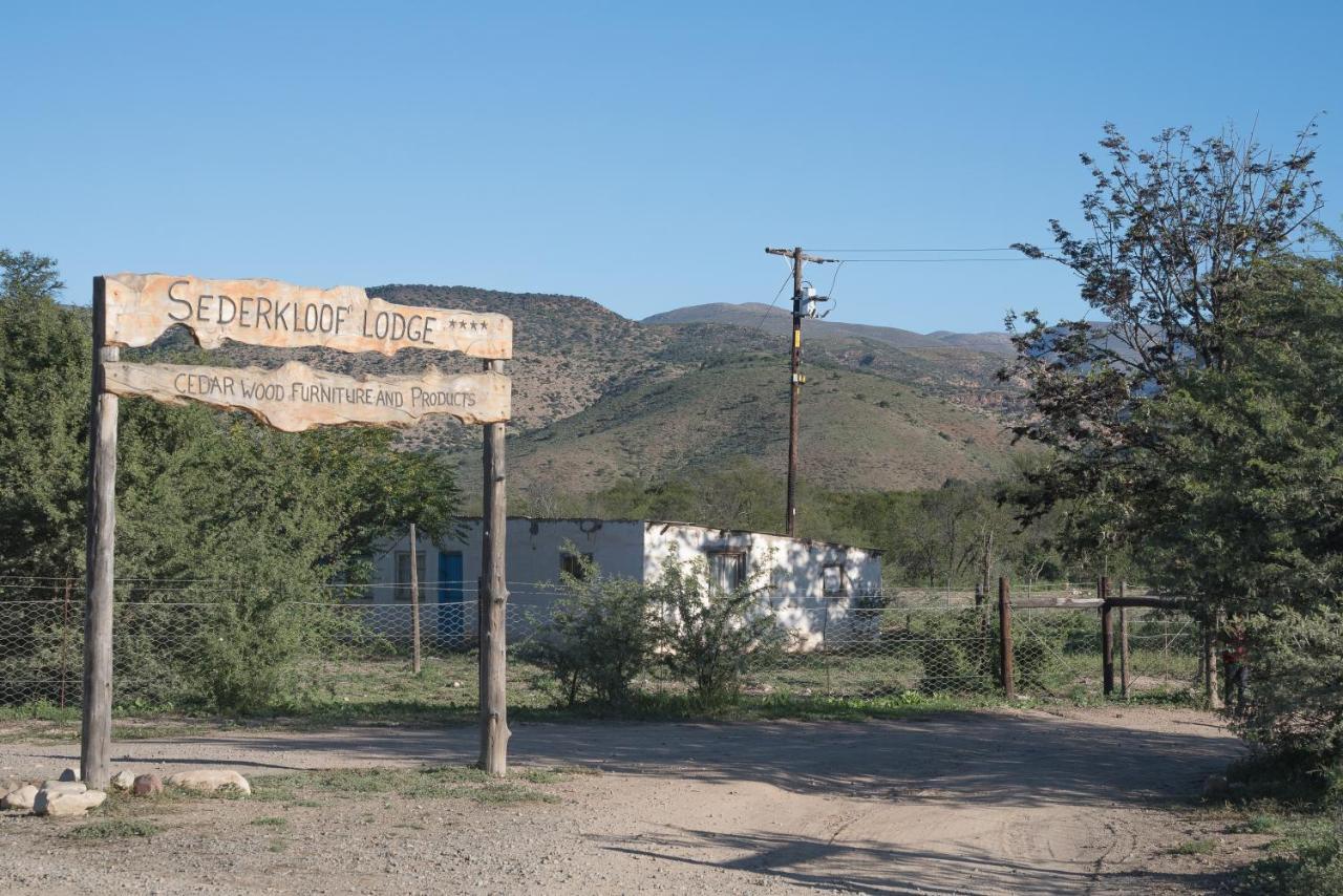 Sederkloof Lodge Studtis Exterior photo